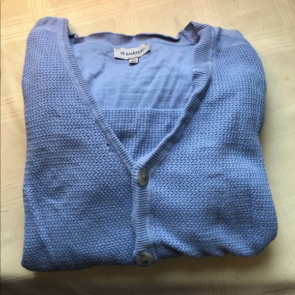 LE CHATEAU Men’s Button Up Sweater XXL - Picture 5 of 7
